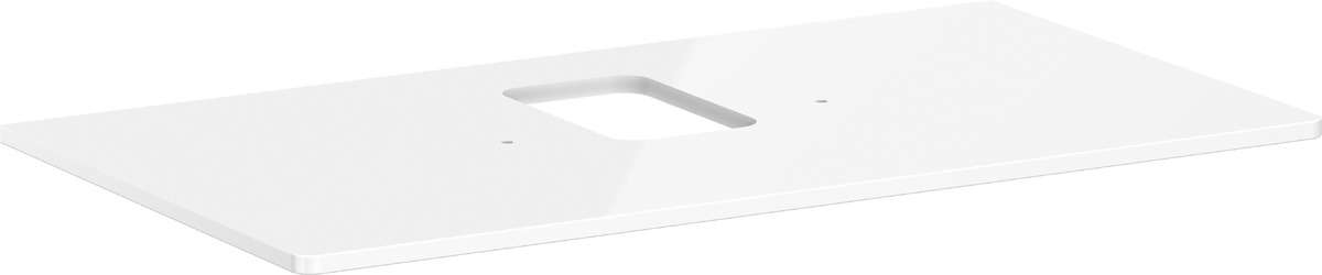 Hansgrohe Xelu Q encimera sobre armario 98x55 cm blanco 54121050