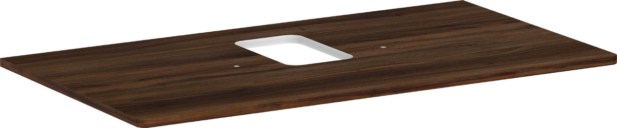 Hansgrohe Xelu Q encimera sobre armario 98x55 cm nogal 54121630