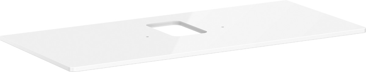 Hansgrohe Xelu Q encimera sobre armario 118x55 cm blanco 54122050