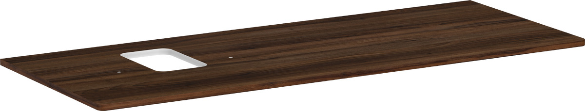 Hansgrohe Xelu Q encimera sobre armario 136x55 cm nogal 54123630