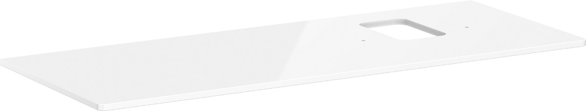 Hansgrohe Xelu Q encimera sobre armario 136x55 cm blanco 54124050