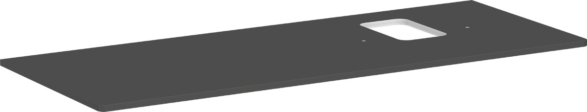 Hansgrohe Xelu Q encimera sobre armario 136x55 cm gris 54124910