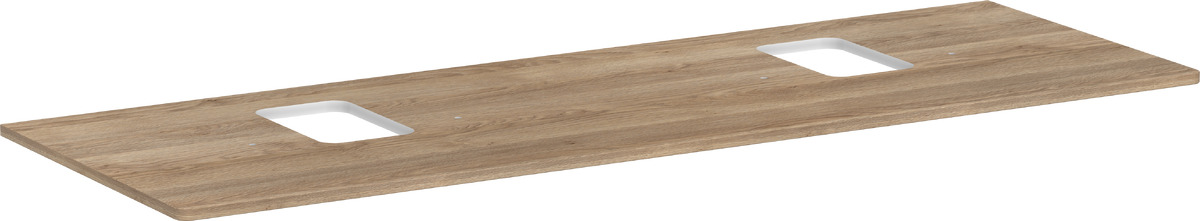 Hansgrohe Xelu Q encimera sobre armario 156x55 cm roble 54126230