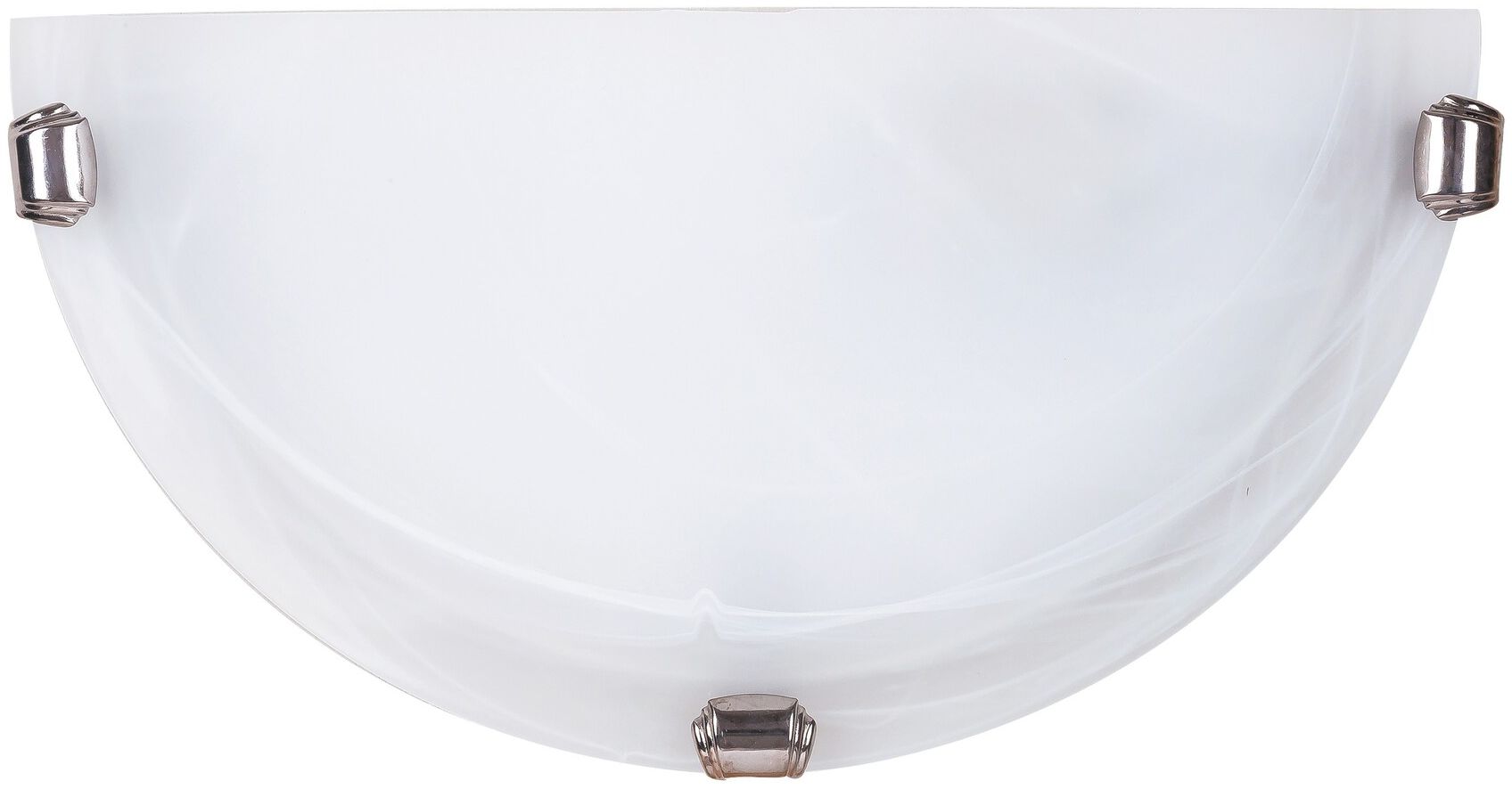 Rabalux Alabastro lámpara de pared 1x60 W blanco-cromo 3002