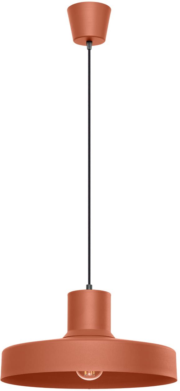 Sollux Lighting Bilo lámpara colgante 1x15 W rojo SL.1706