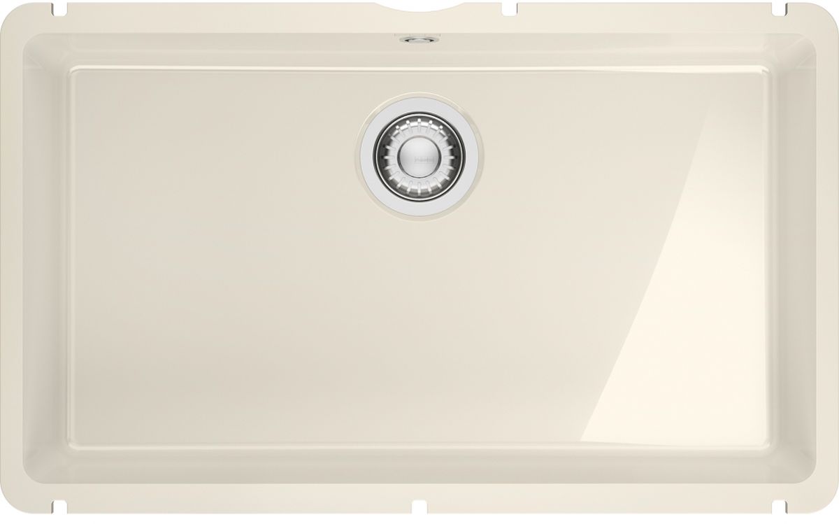 Franke KubusX fregadero de cerámica 70.5x40 cm 126.0738.295