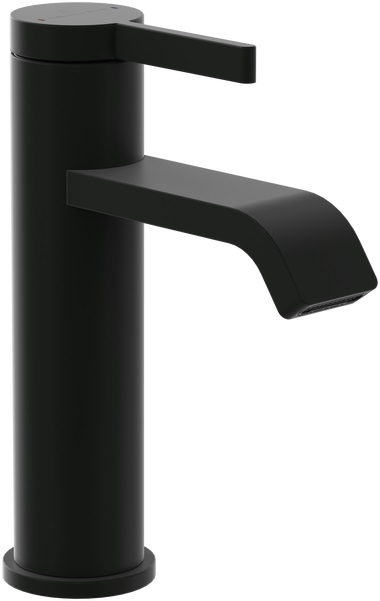 Villeroy & Boch Dawn grifo para lavabo de pie negro TVW106103152K5