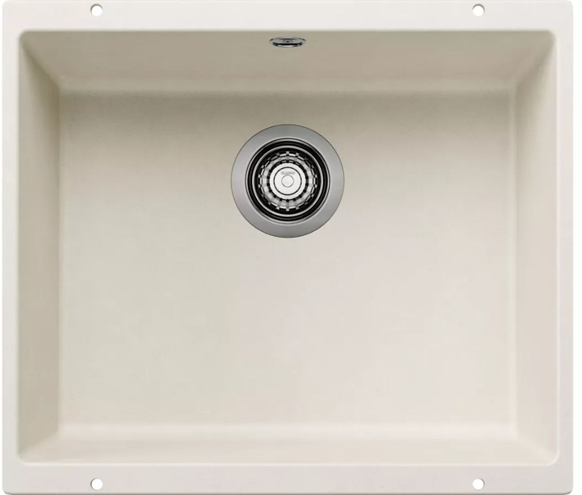 Blanco Rotan 500-U fregadero de granito 50x40 cm blanco 527146