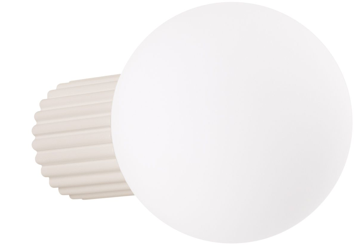 Sollux Lighting Halo lámpara de pared 1x8 W blanco-beige SL.1717