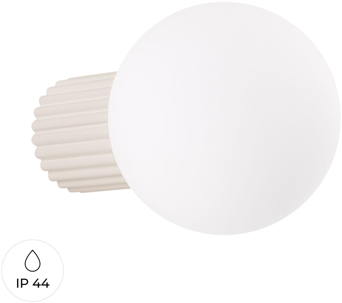 Sollux Lighting Halo lámpara de pared 1x8 W blanco-beige SL.1717