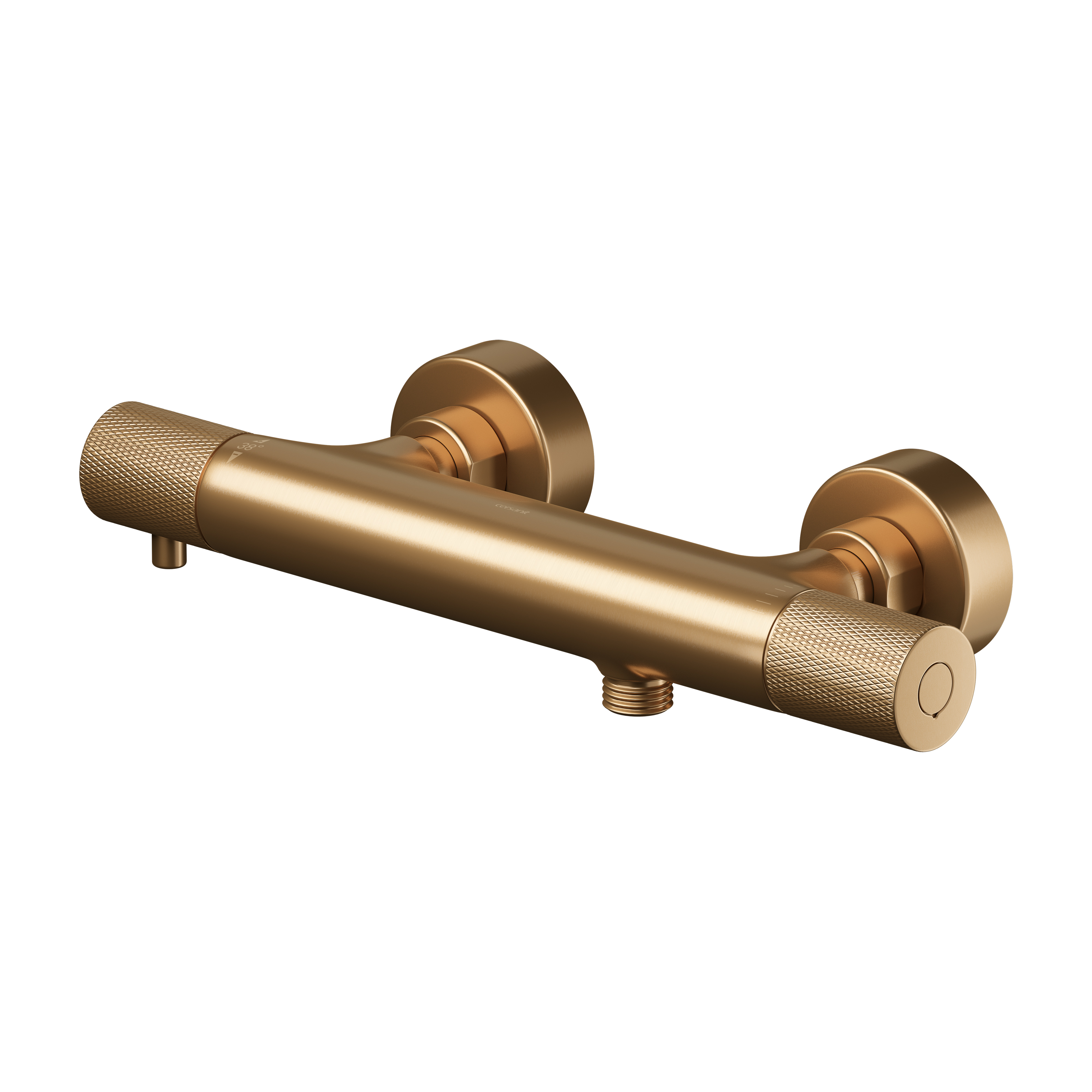 Cersanit Zen grifo para ducha a pared con termostato cobre S951-800