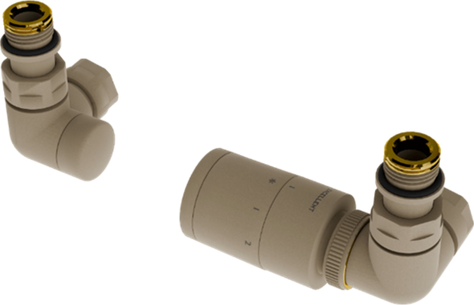 Excellent Caldo válvula triaxial termostática GREX.CA20.P.TT.CA