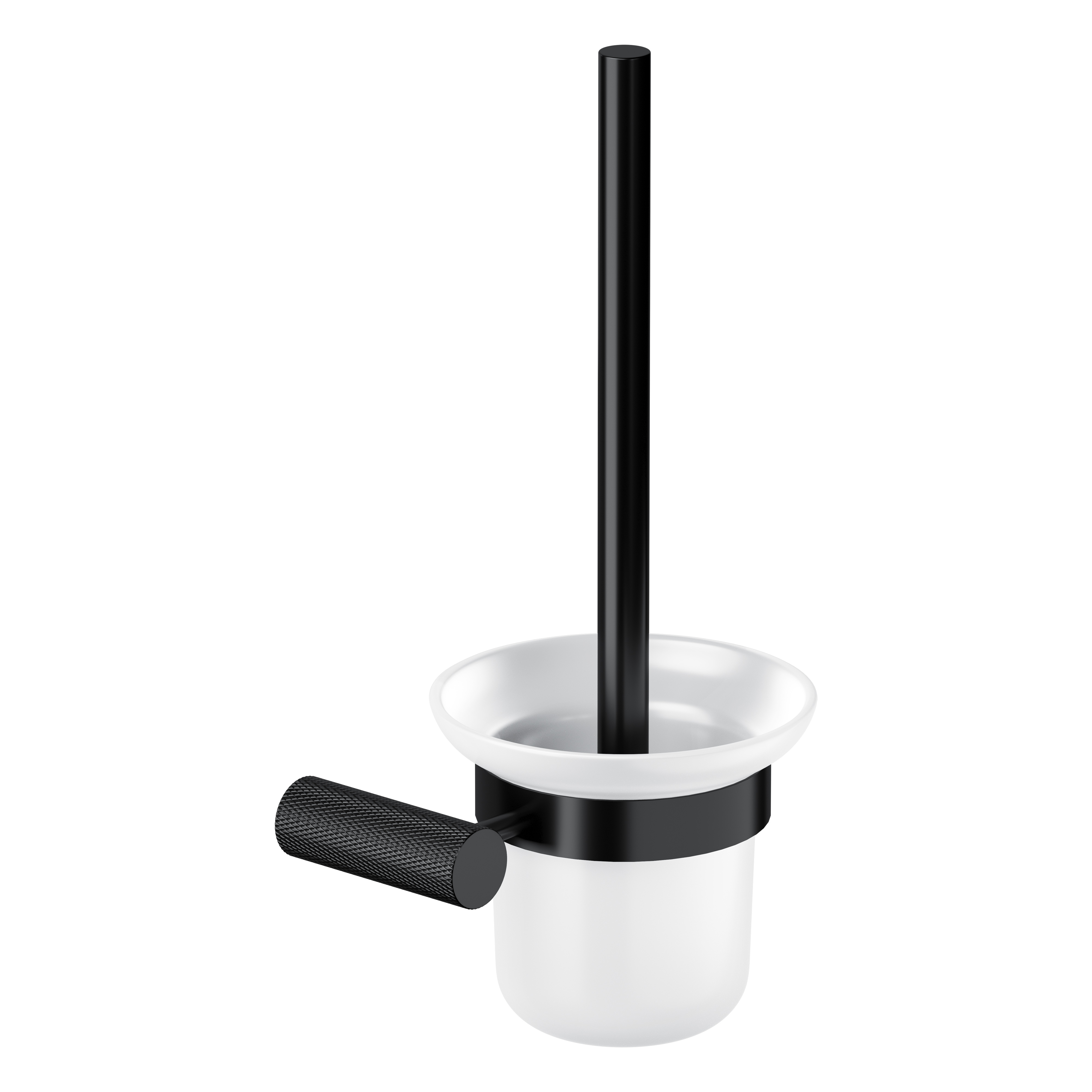 Cersanit Zen escobilla de baño colgado negro S951-897