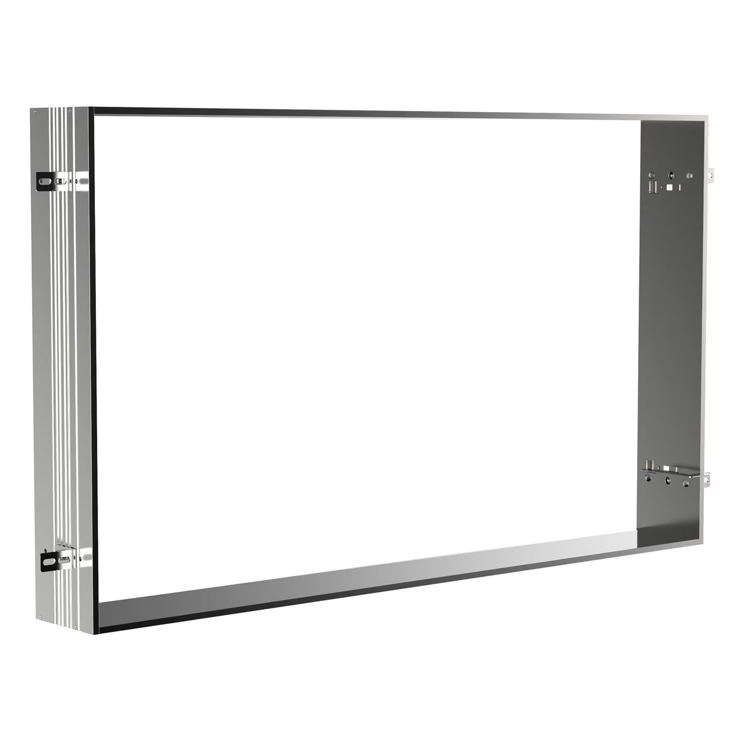 Kronenbach Cube 2.0 marco para instalación empotrada de espejo colador para desagüe 132x15x72 cm NU1000033NU