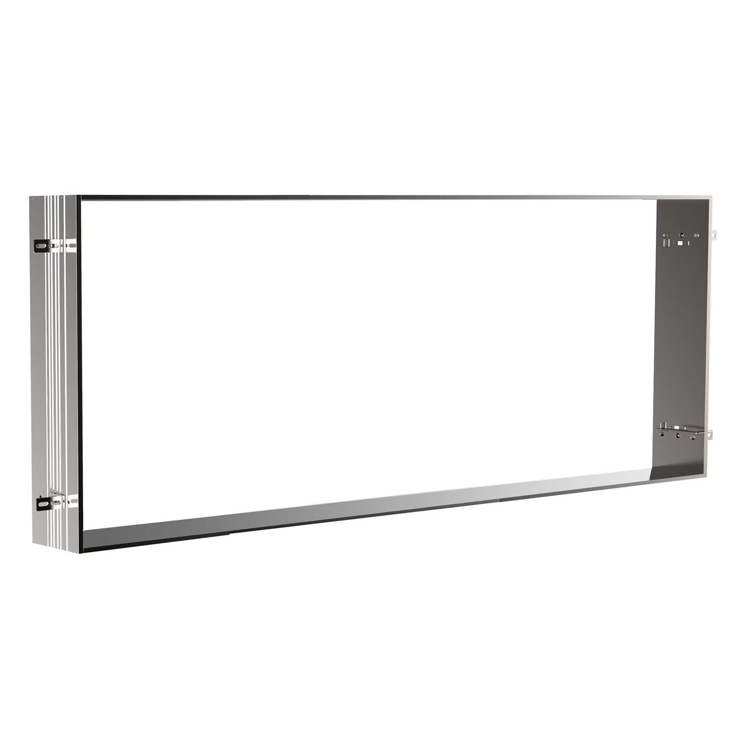 Kronenbach Cube 2.0 marco para instalación empotrada de espejo colador para desagüe 202x15x72 cm NU1000037NU