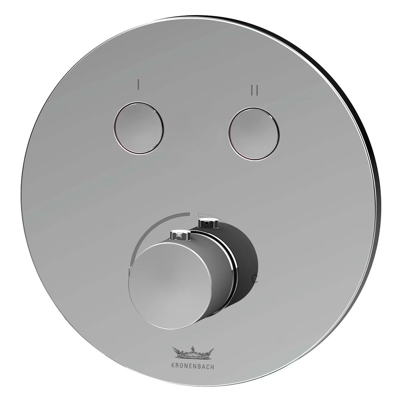 Kronenbach Radia grifo de bañera y ducha empotrado cromo 19043002CR