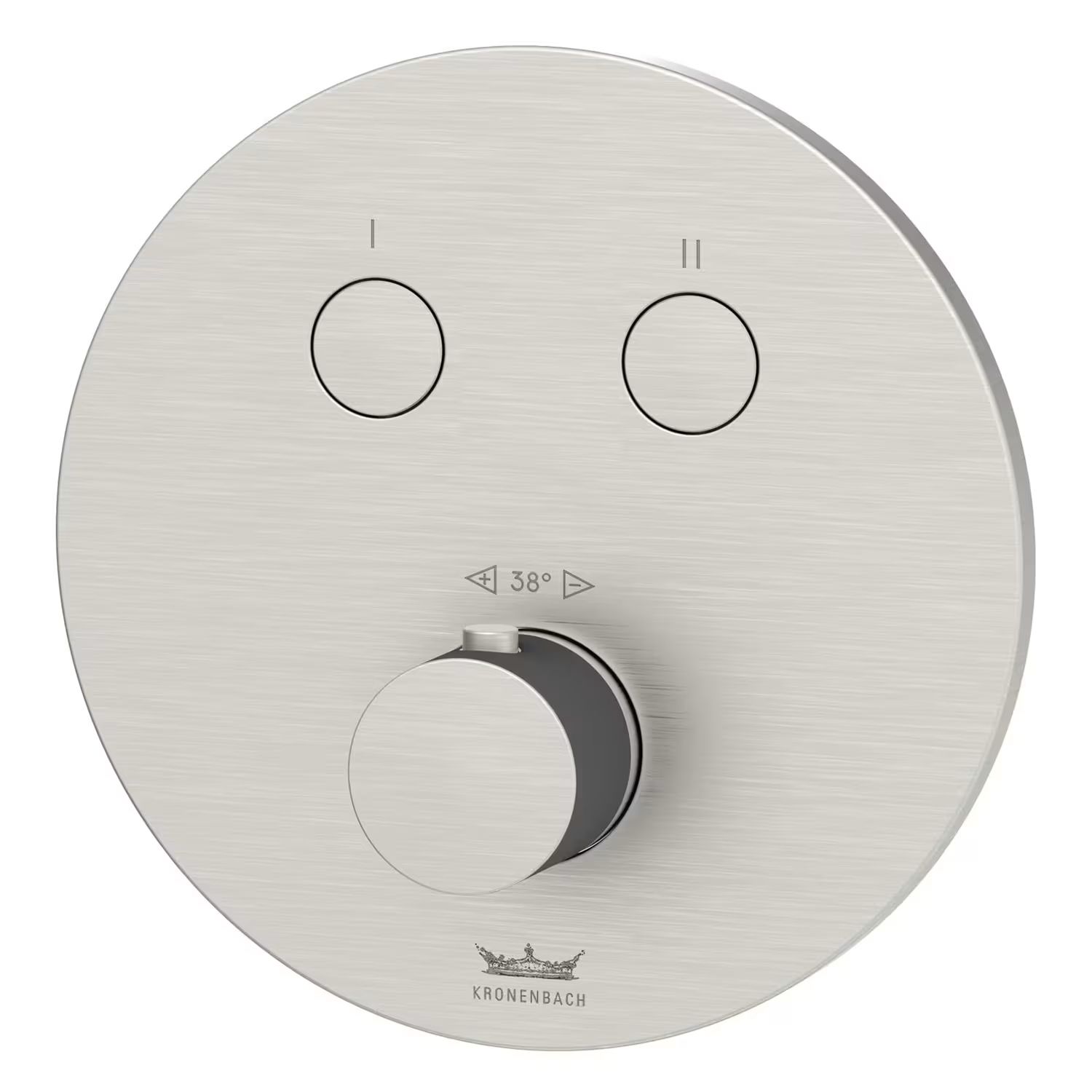 Kronenbach Smart Push grifo de bañera y ducha empotrado con termostato || 19044002ES
