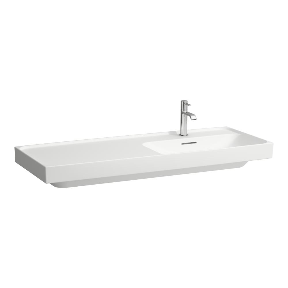 Laufen Meda lavabo 120x46 cm rectangular para mueble blanco mate H8171197571091