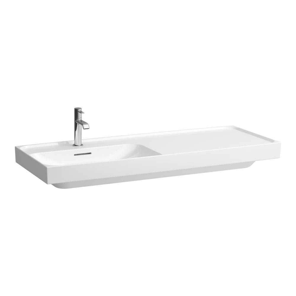 Laufen Meda lavabo 120x46 cm rectangular para mueble blanco brillante H8171104001091