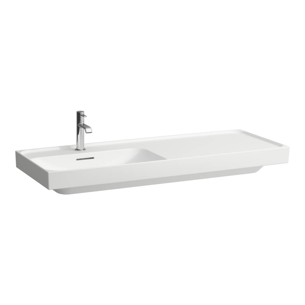 Laufen Meda lavabo 120x46 cm rectangular para mueble blanco mate H8171107571091