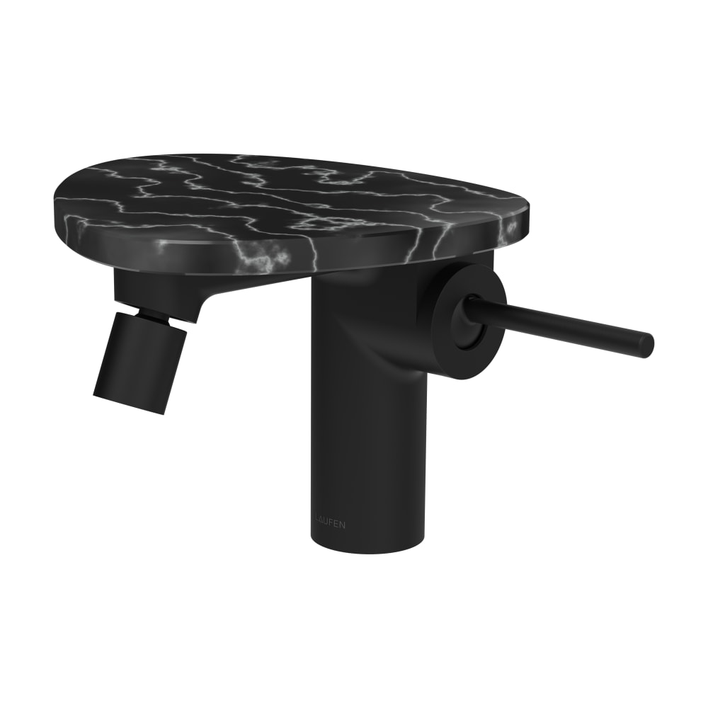 Laufen Ada grifo para bidé de pie negro HF506710516060