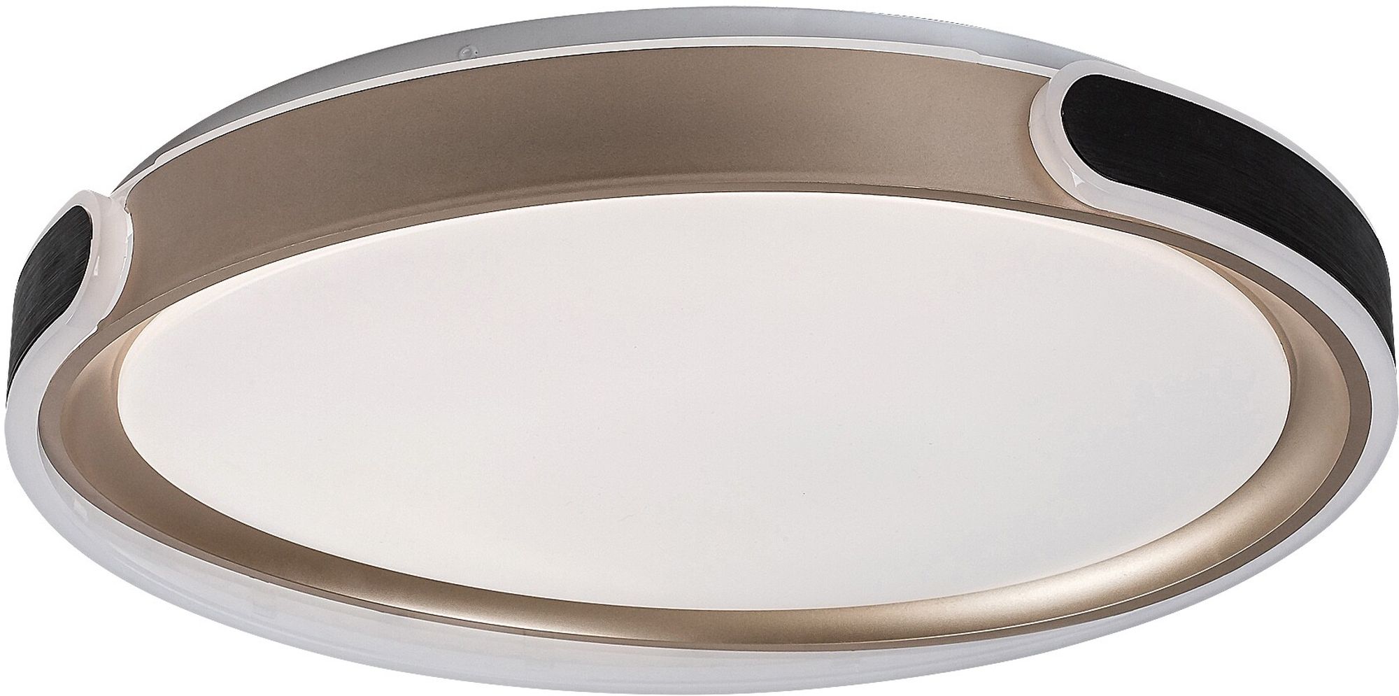 Rabalux Jindri plafón inteligente 1x48 W blanco-negro-oro 71292