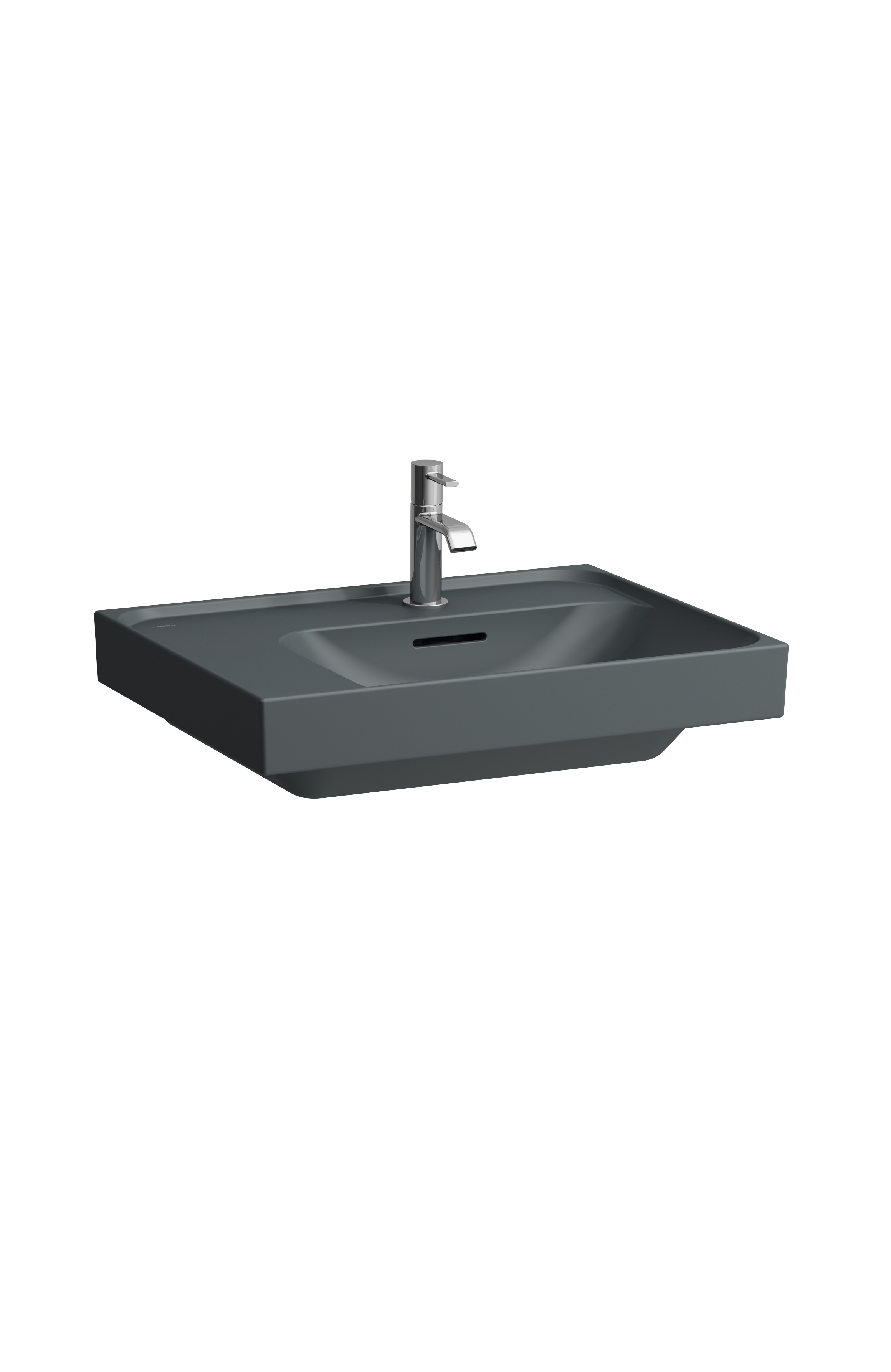 Laufen Meda lavabo 60x46 cm rectangular para mueble mate H8171127581091