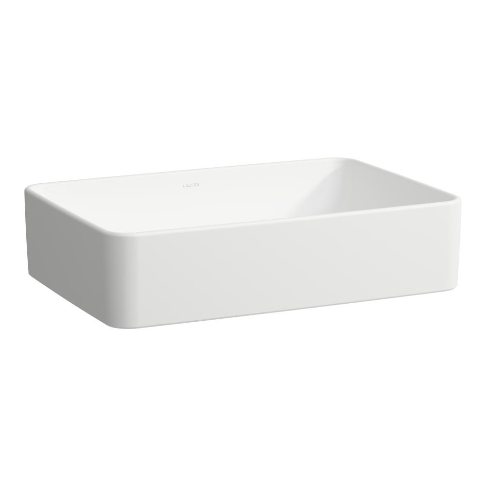 Laufen Savoy lavabo 55x38 cm rectangular sobre encimera blanco H8169447571121