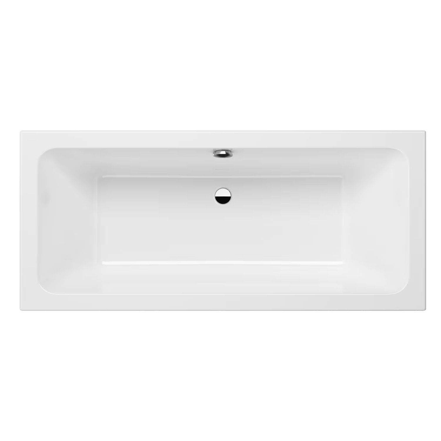 Kronenbach Cube bañera rectangular 180x80 cm blanco KBABD1880