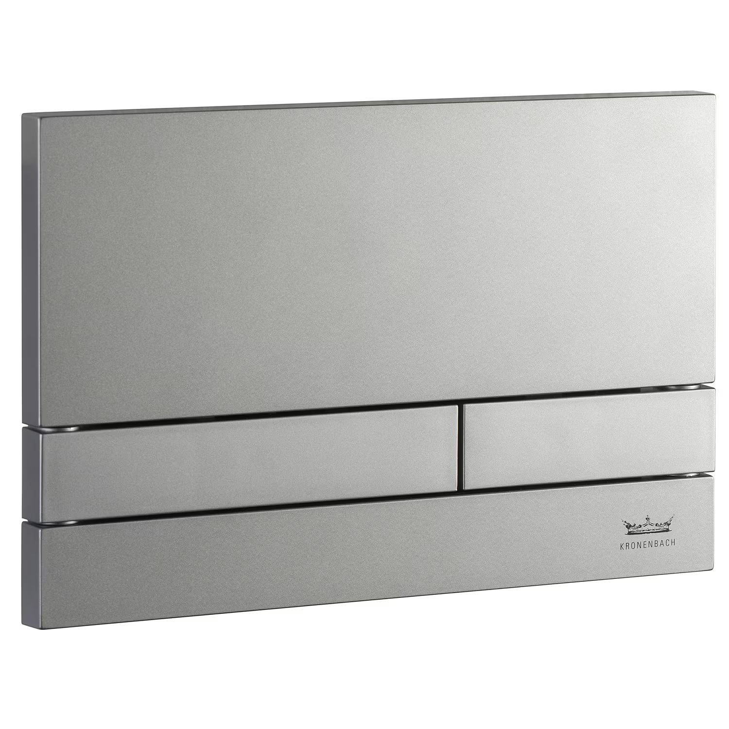 Kronenbach Plantec 2.0 botón de descarga para WC cromo mate KB1125031904