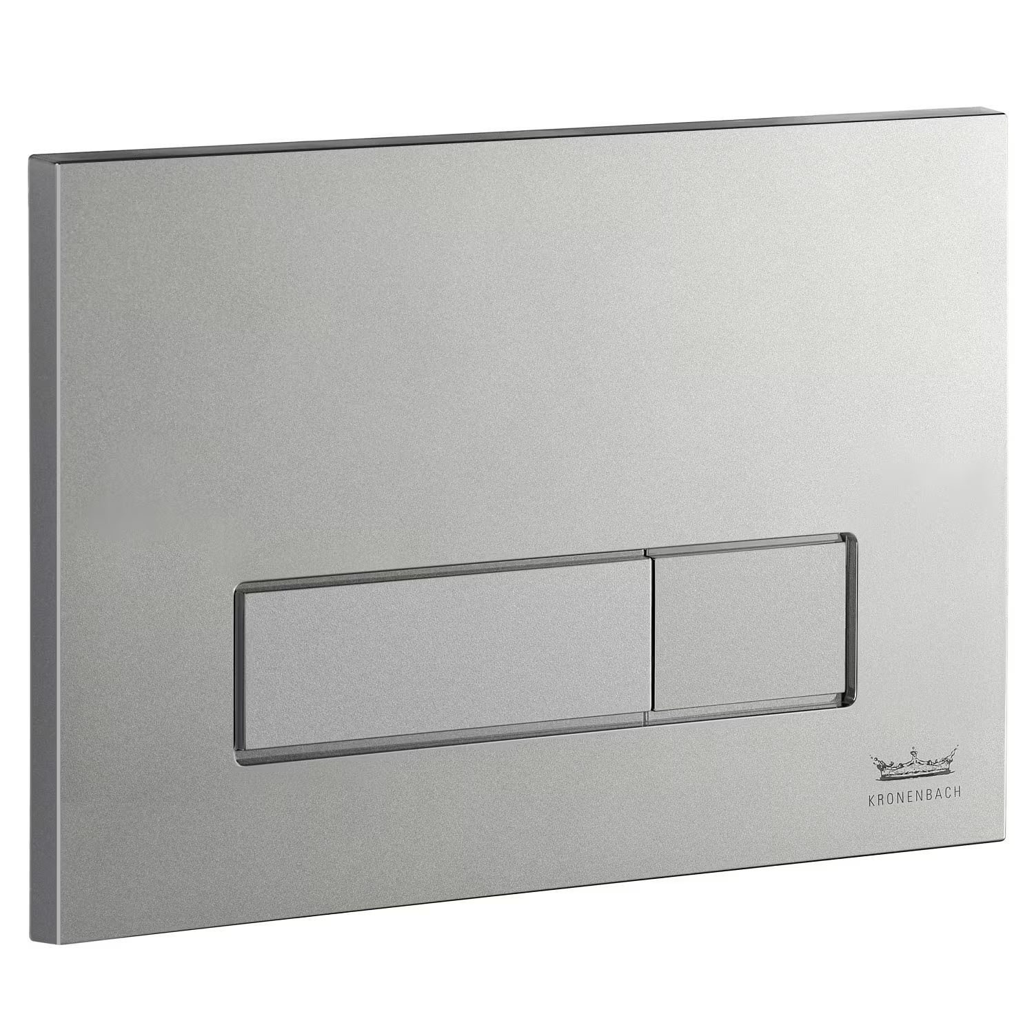 Kronenbach Plantec 2.0 botón de descarga para WC cromo mate KB828031904