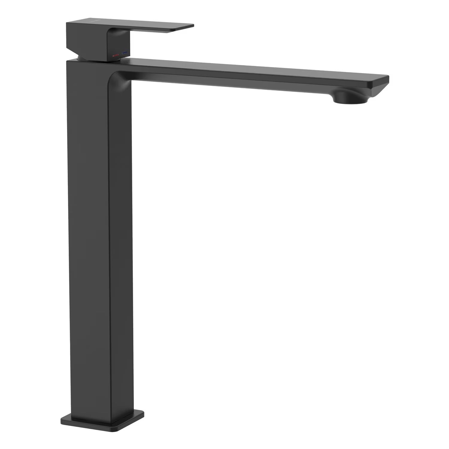 Kronenbach Quara 3.0 grifo para lavabo de pie negro KB100354C11
