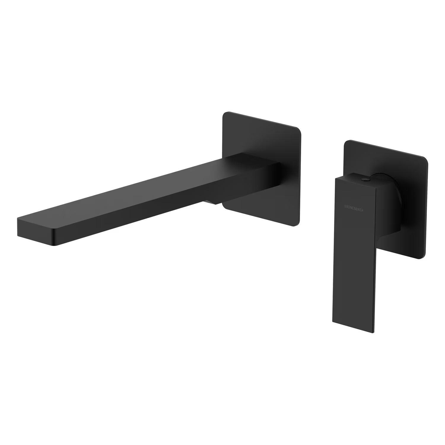 Kronenbach Quara 3.0 grifo para lavabo empotrado negro KB100356C11