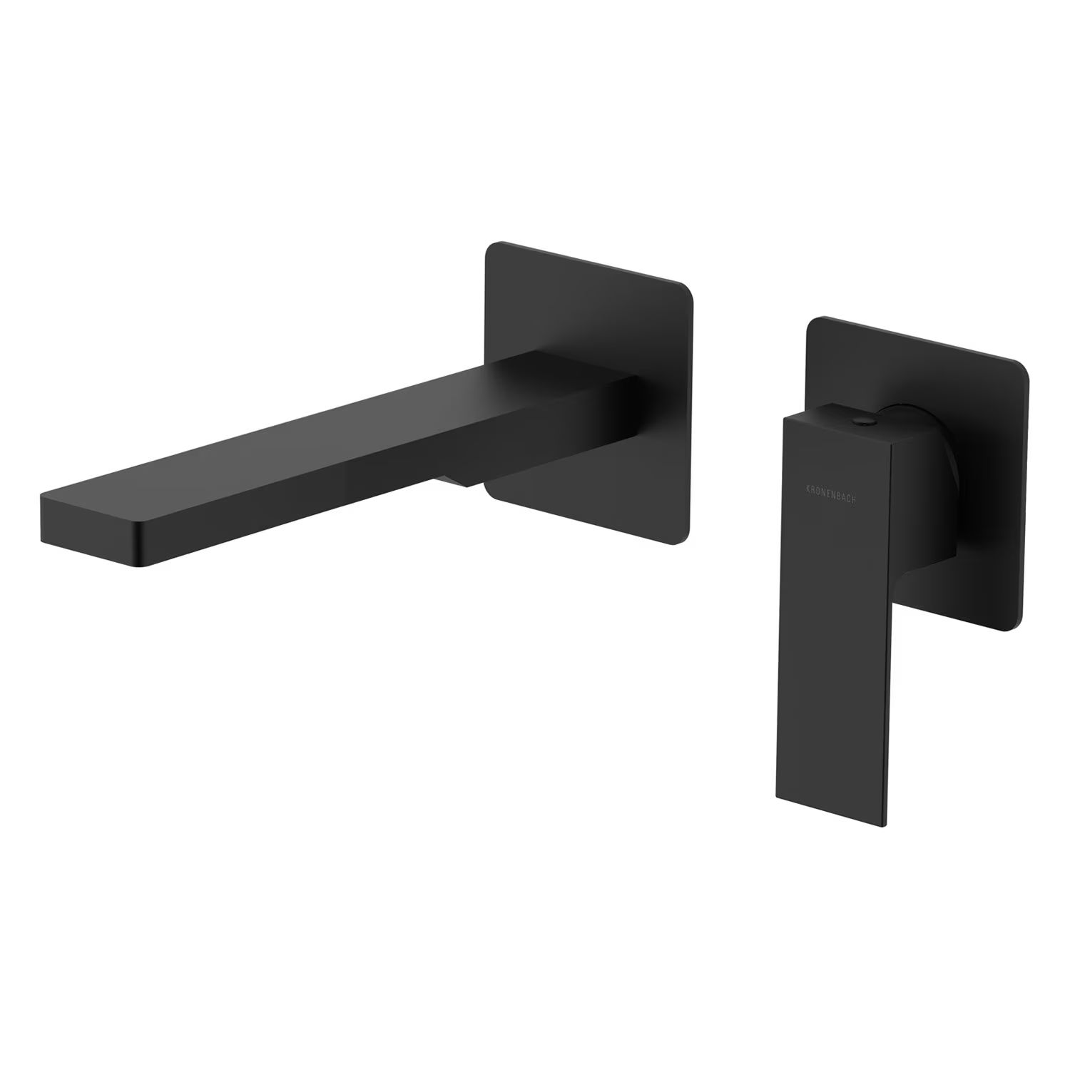 Kronenbach Quara 3.0 grifo para lavabo empotrado negro KB100355C11
