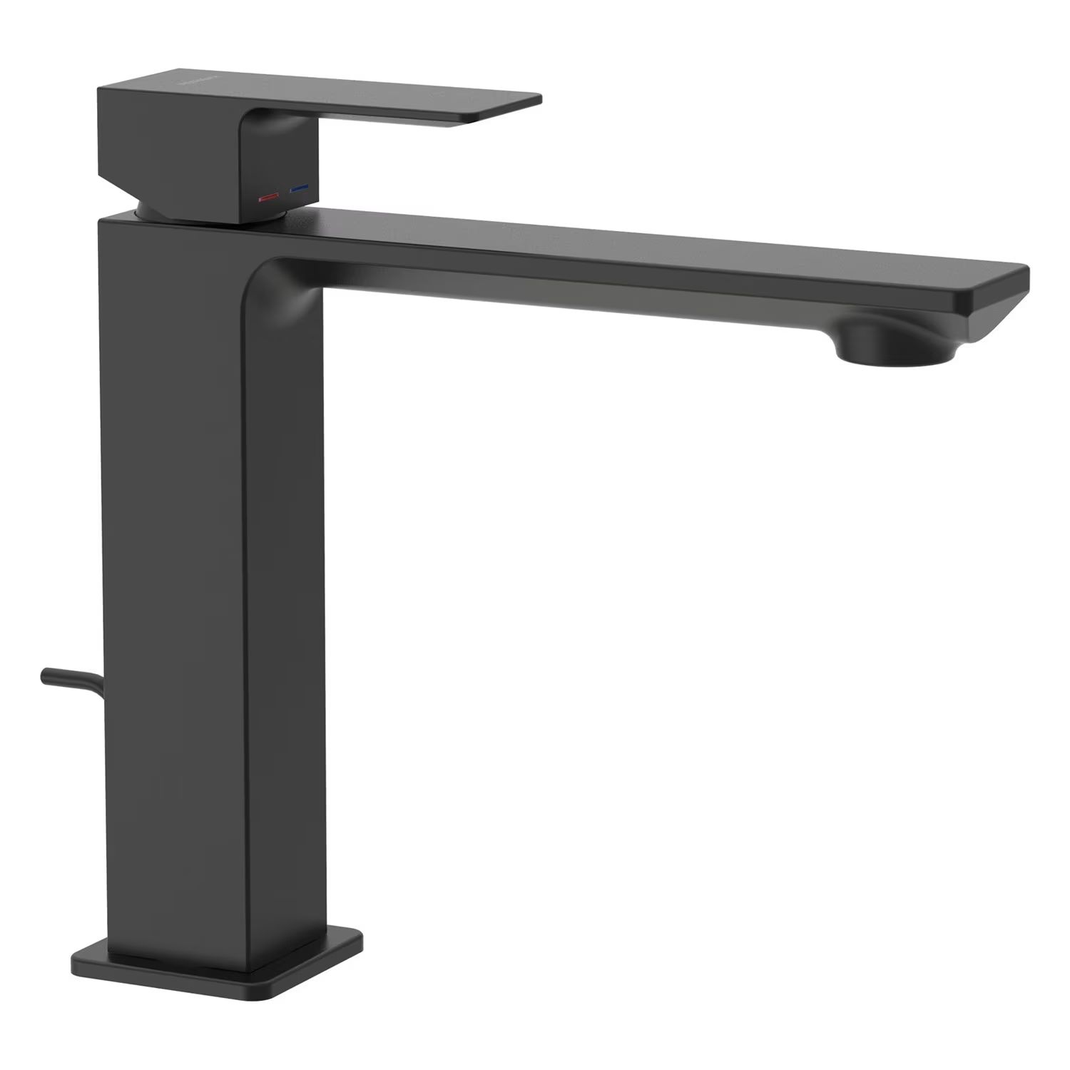 Kronenbach Quara 3.0 grifo para lavabo de pie negro KB100353C11