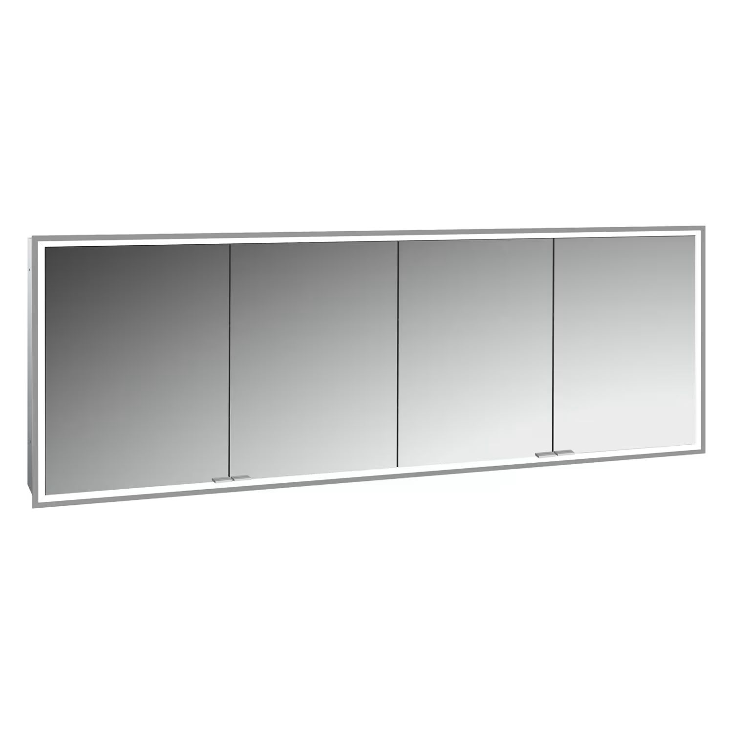Kronenbach Cube 2.0 armario 200x17x70 cm con espejo KB100215CR