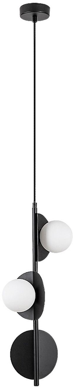 Rabalux Jules lámpara colgante 3x5 W blanco-negro 72224