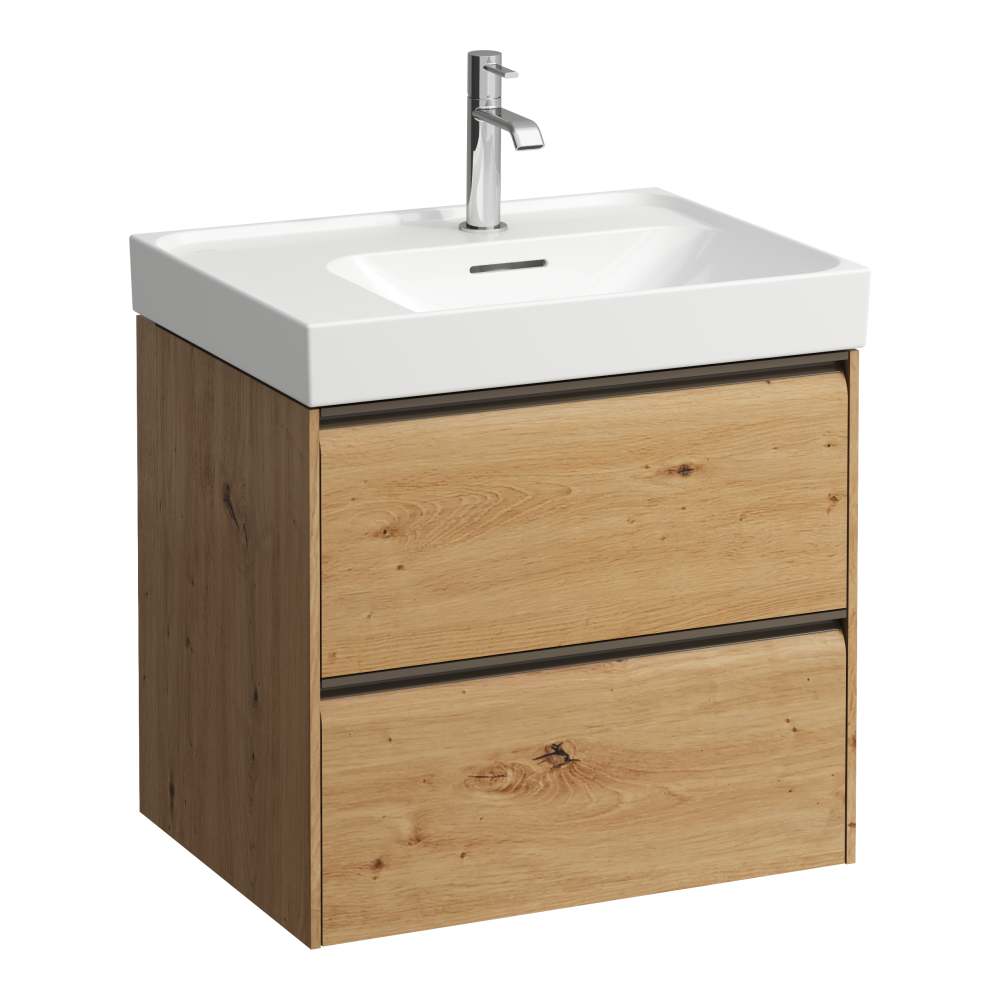 Laufen Meda armario 45x58.5x51.5 cm suspendido, para lavabo roble H4217220112671