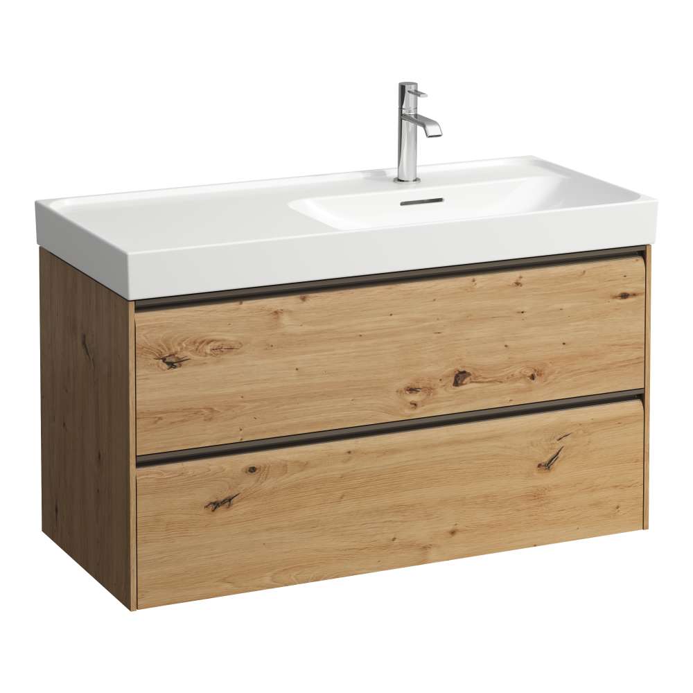 Laufen Meda armario 98.4x44.8x51.5 cm suspendido, para lavabo roble H4217420112671