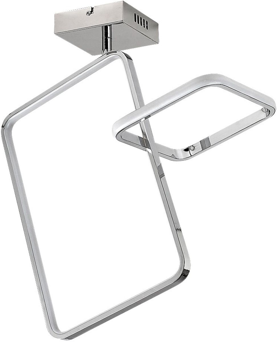 Rabalux Malwen lámpara de techo 2x36 W blanco-cromo 71367
