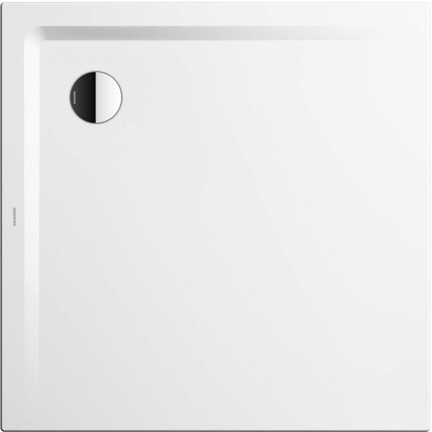 Kaldewei Superplan plato de ducha cuadrado 90x90 cm blanco 384800010001