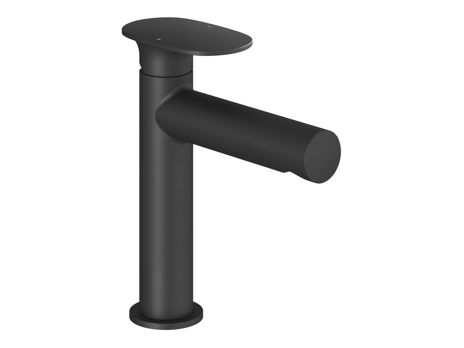 Ravak Spring grifo para lavabo de pie negro X070542