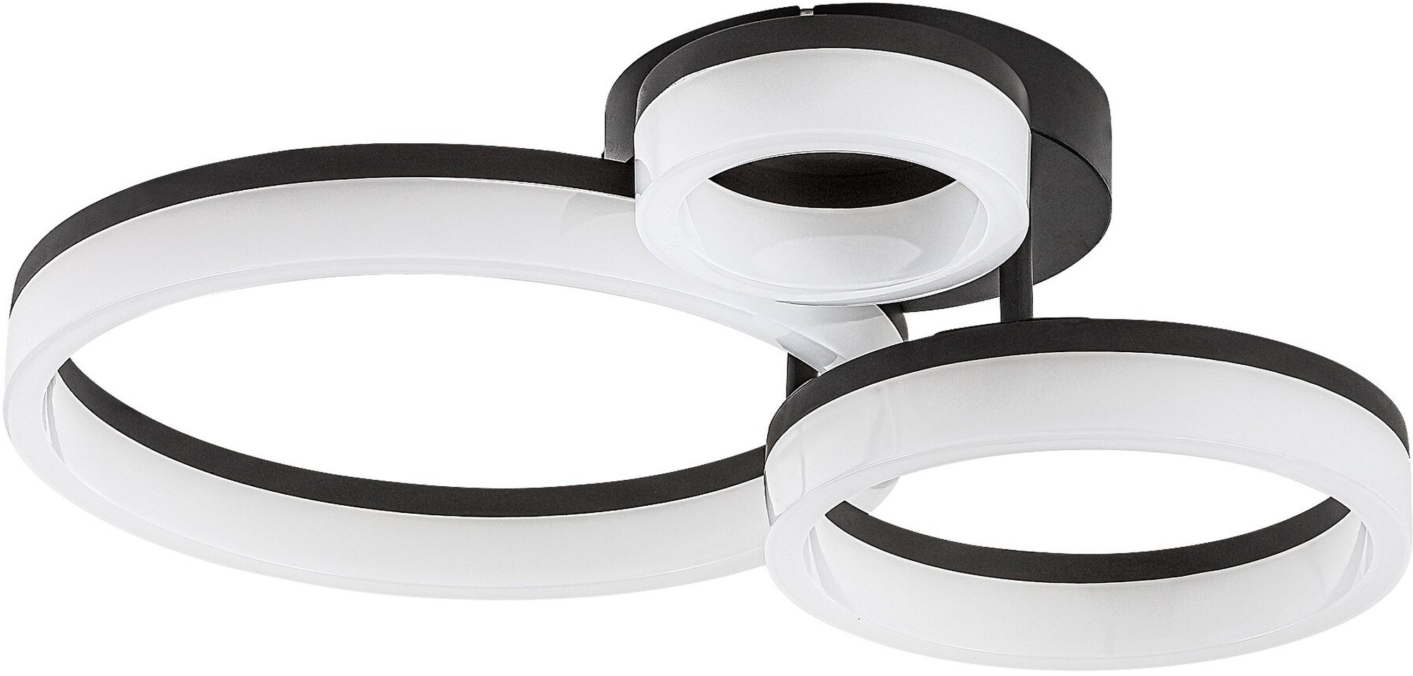 Rabalux Amilia lámpara de techo 3x24 W blanco-negro 71385