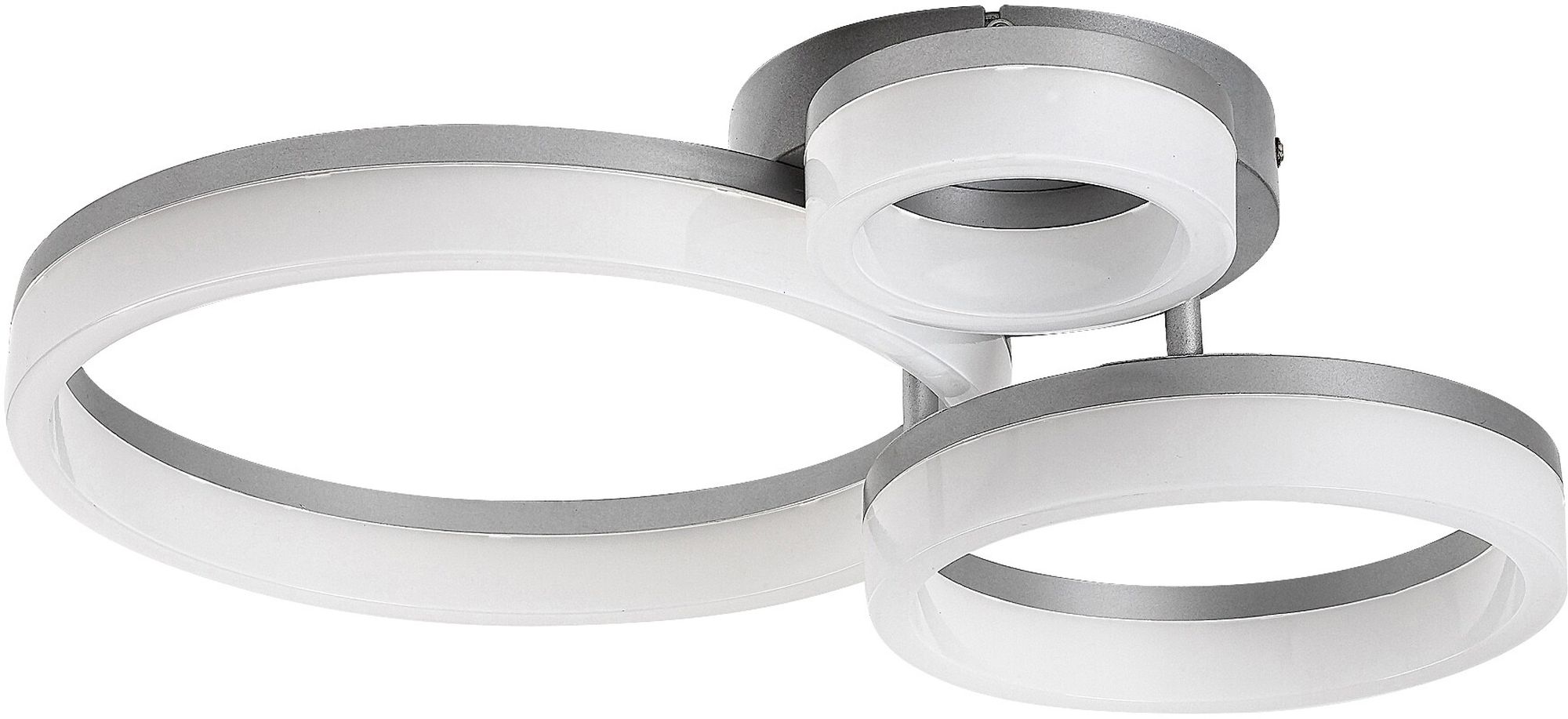 Rabalux Amilia lámpara de techo 3x24 W blanco-cromo 71387