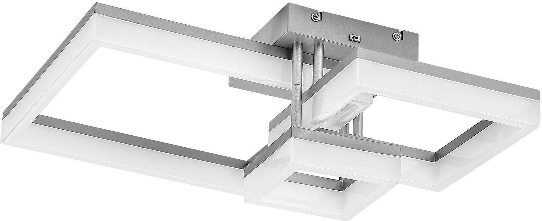 Rabalux Amilia lámpara de techo 3x22 W blanco-cromo 71388