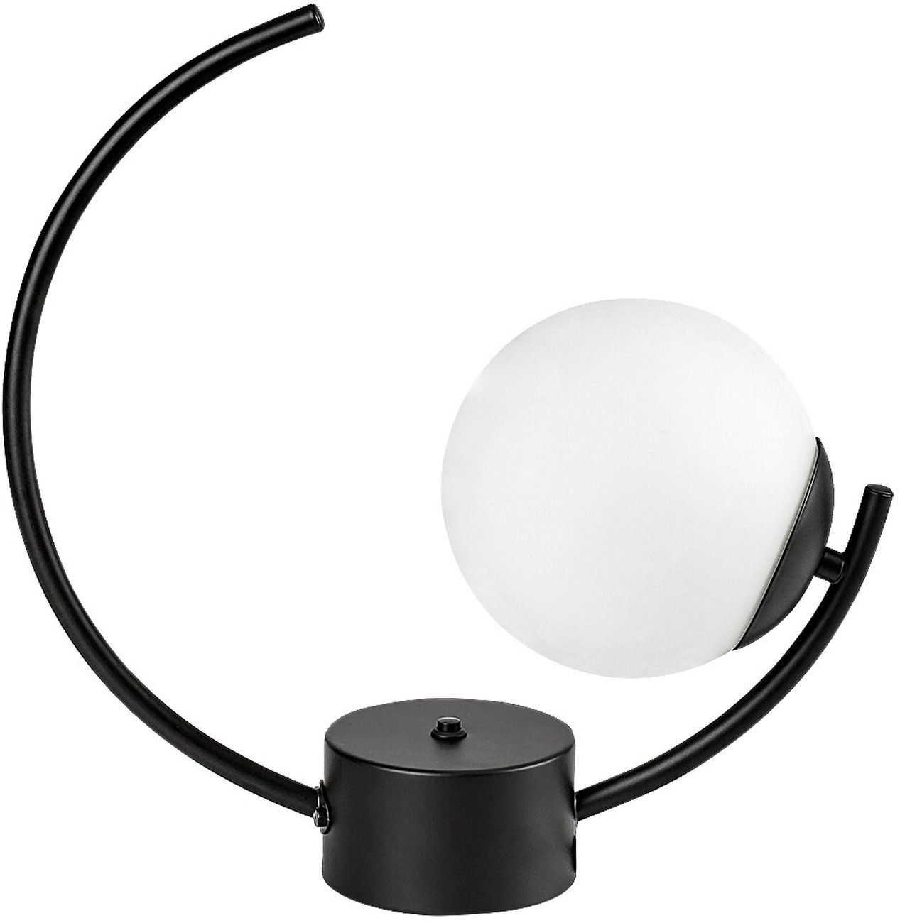 Rabalux Mesiro lámpara de sobremesa 1x25 W blanco-negro 74035