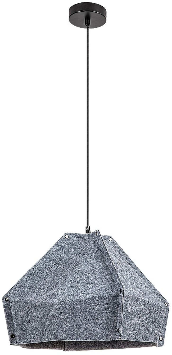 Rabalux Lomiro lámpara colgante 1x40 W negro-gris/gris ceniza 72000