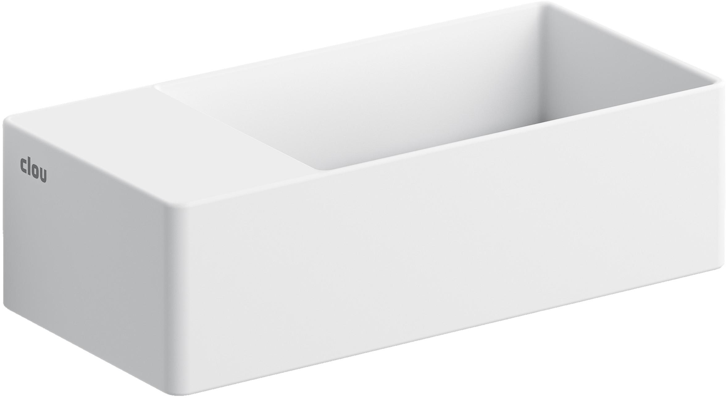 Clou New Flush lavabo 35x18 cm rectangular clásico-sobre encimera blanco CL/03.13432.02
