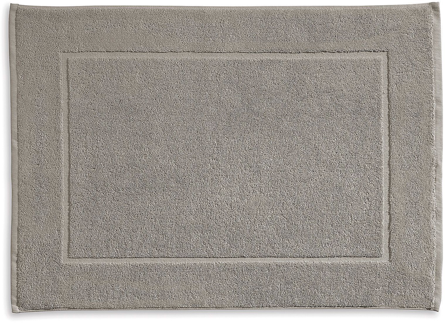 Kela Ladessa alfombrilla para baño 70x50 cm rectangular gris KE-23485