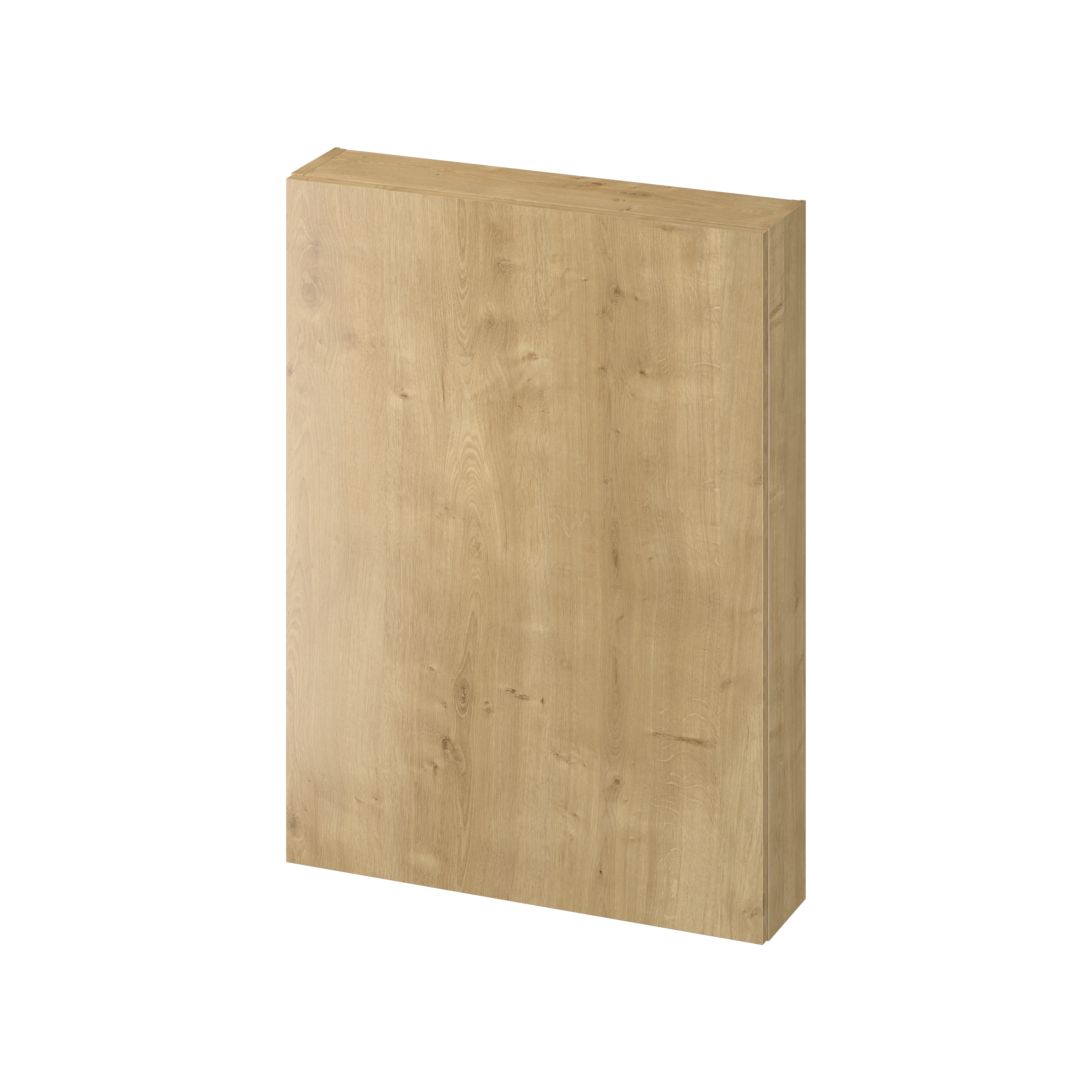 Cersanit City armario 59.4x13.8x80 cm suspendido, lateral roble S584-113